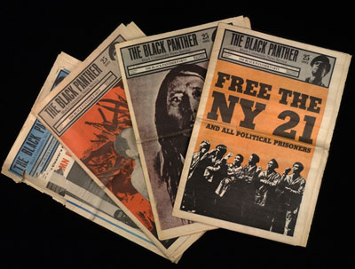 Black Panther newspapers